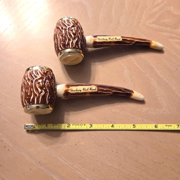 Vintage, Strasburg Railroad Memorabilia Pipes Salt & Pepper Shakers - Picture 7 of 7